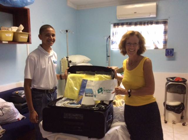Trish Symons Delivers A Suitcase To Roatán Not Just Tourists 